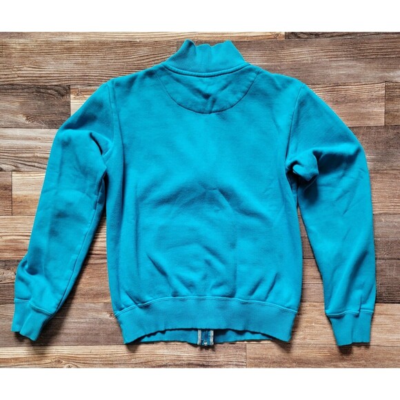 NIKE CLASSIC FLEECE TRACK JACKET WOMEN'S SIZE S SMALL BLUE 419735-430 - Picture 9 of 10